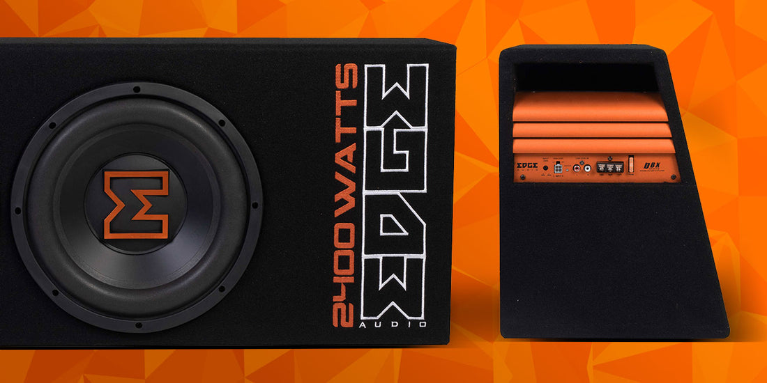 Just landed! New EDGE Active Bass Enclosures with DSP!