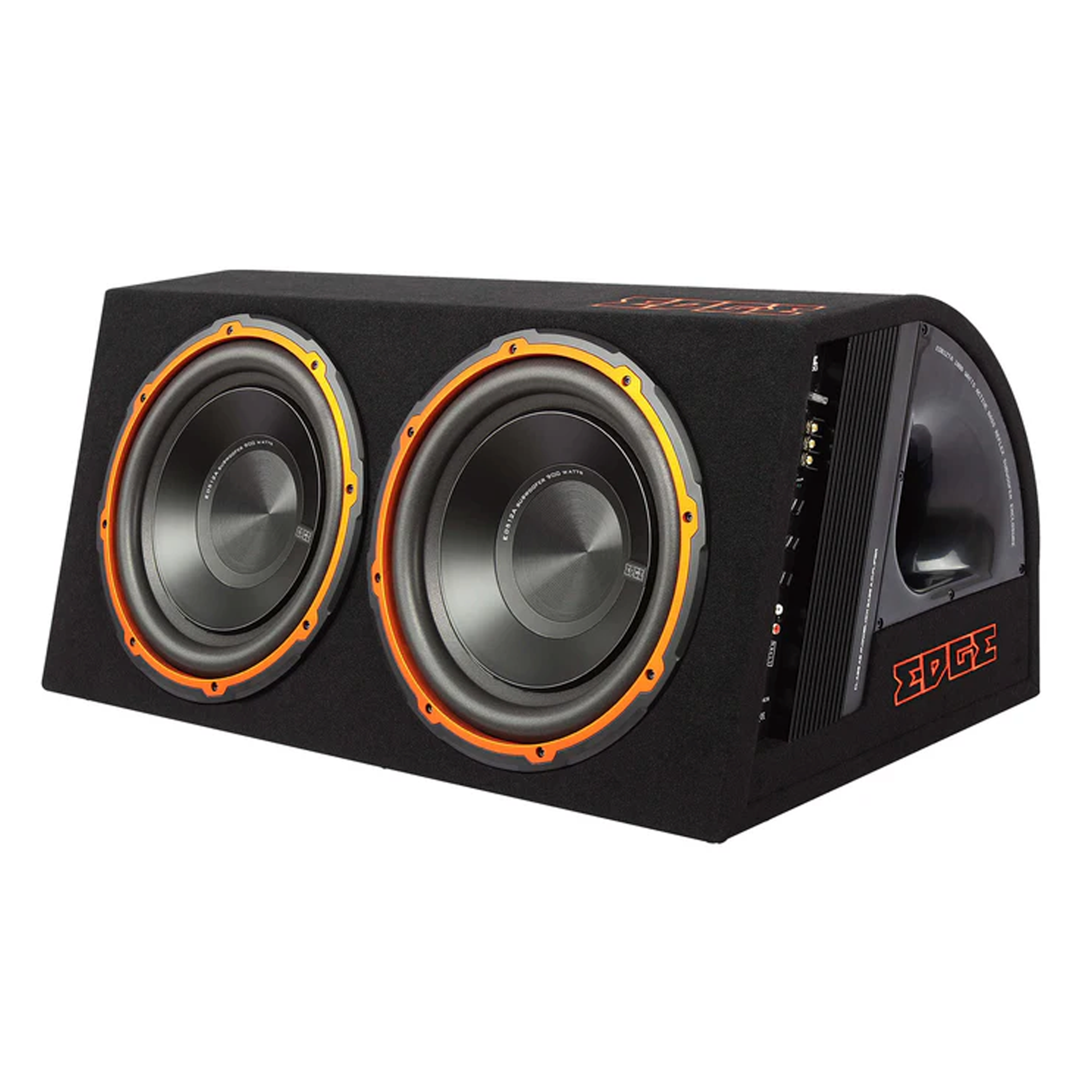 12 inch Active Car Bass Enclosure 1800 Watts | EDGE EDB12TA-E0