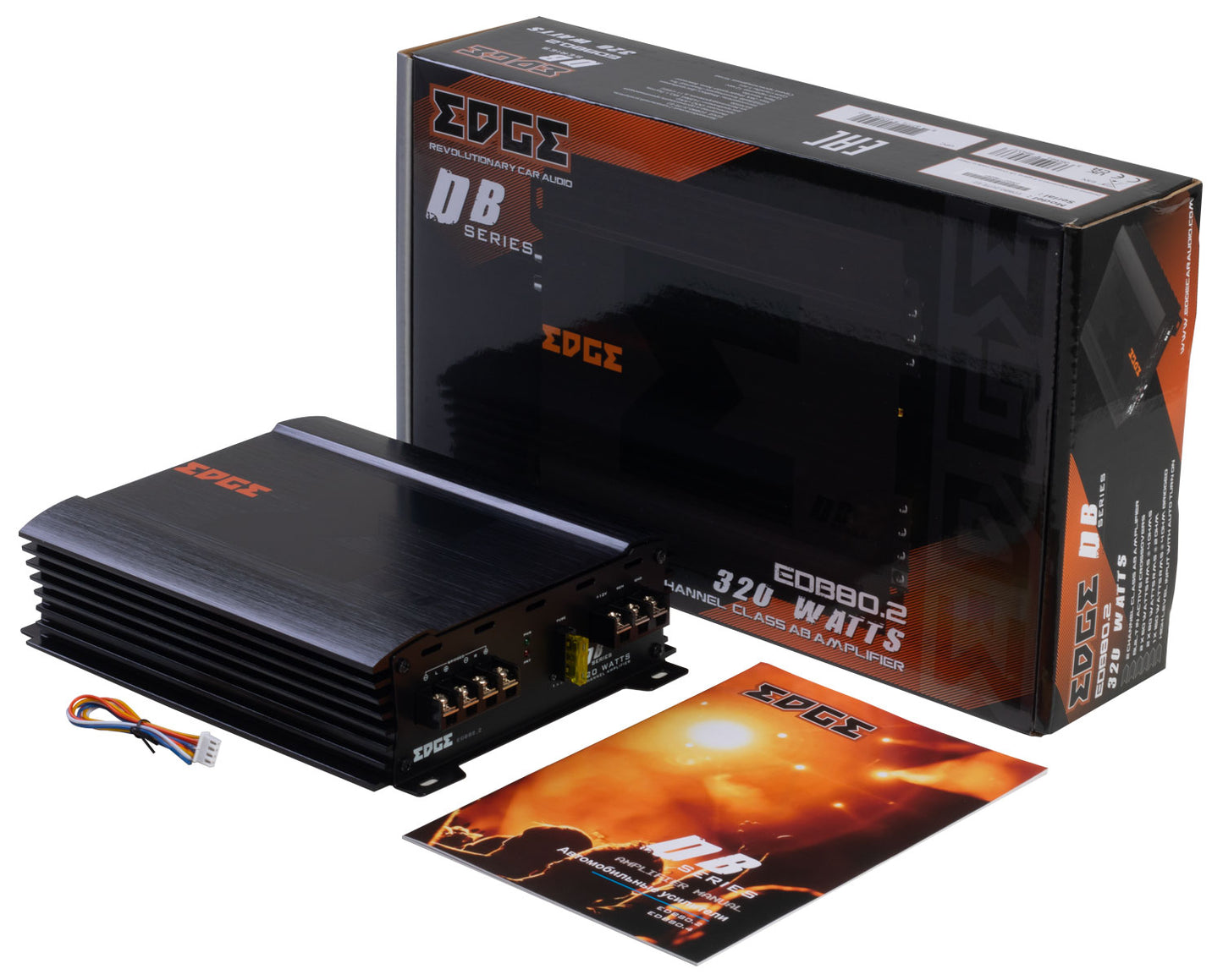 EDB80.2LITE-E2 | EDGE DB Series 2 Channel 320 watts Amplifier