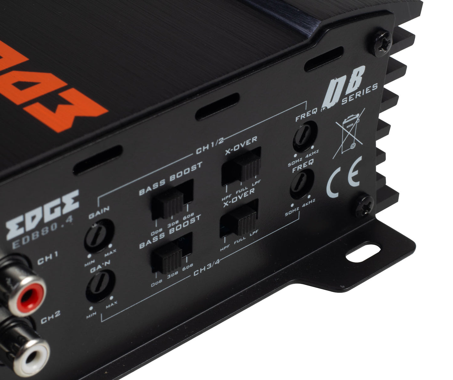 EDB80.4LITE-E2 | EDGE DB Series 4 Channel 640 watts Amplifier