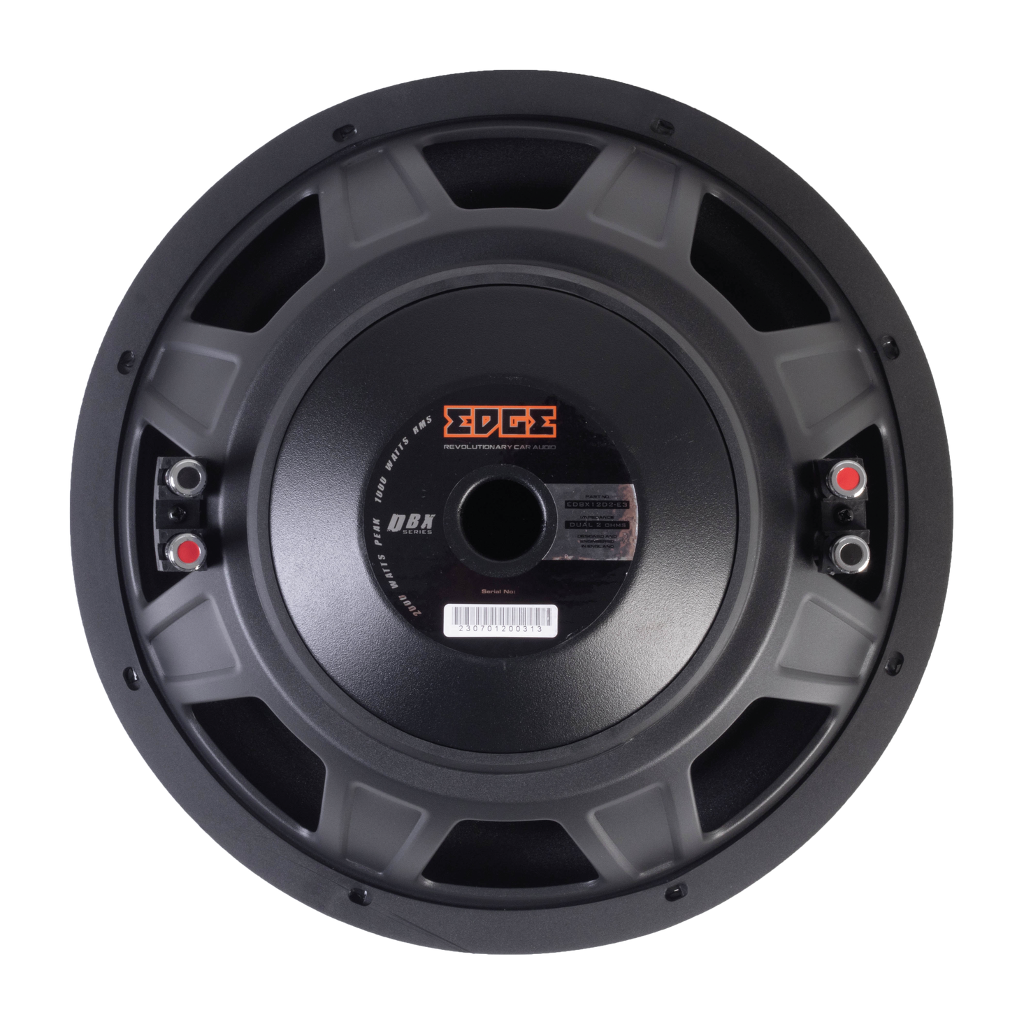 EDBX12D2-E3 | EDGE DBX Series 12 inch 2000 watts Subwoofer
