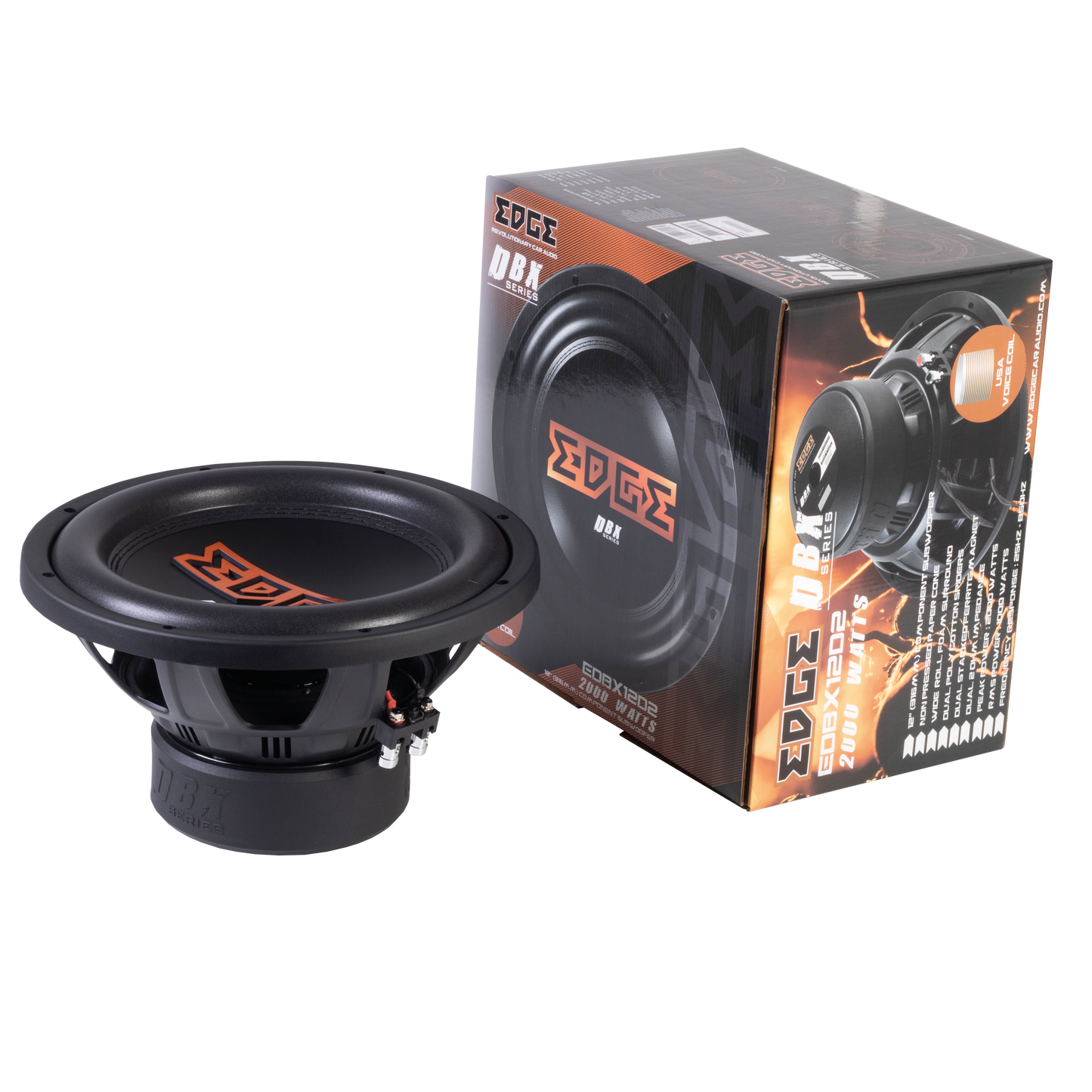 EDBX12D2-E3 | EDGE DBX Series 12 inch 2000 watts Subwoofer