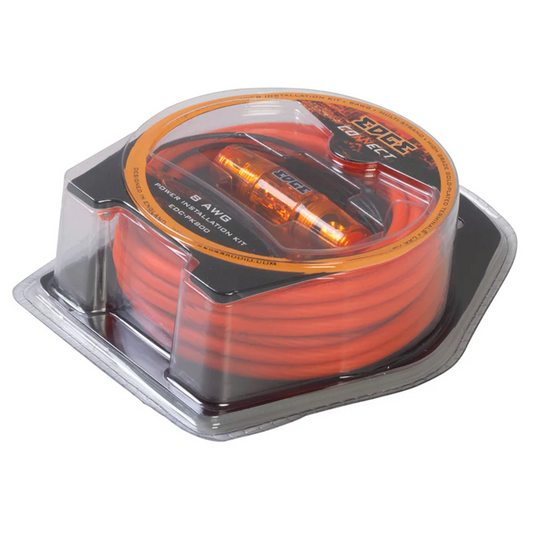 EDC-PK800 | EDGE 8AWG Amplifier Wiring Kit