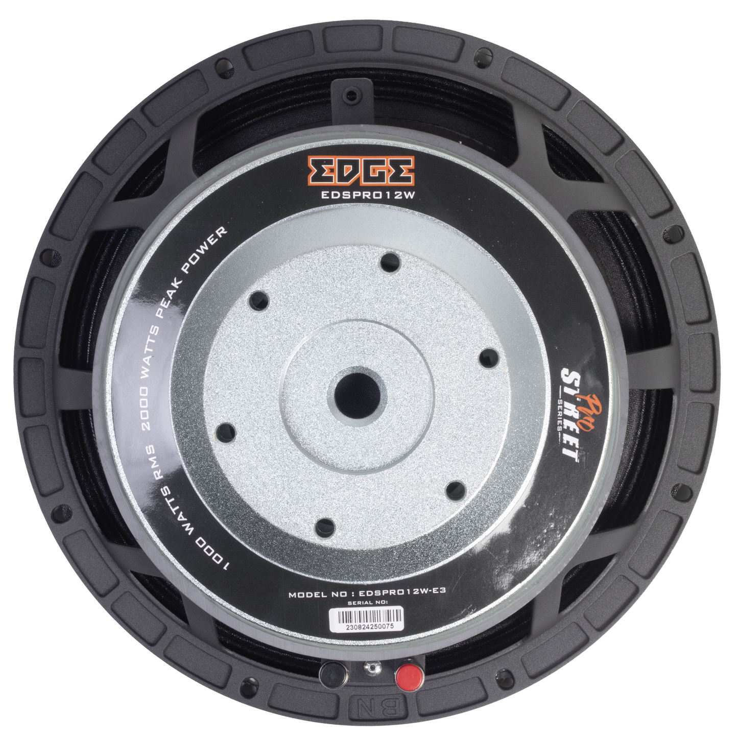 EDSPRO12W-E3 | EDGE Street Series 12 inch 2000 watts Pro Audio Subwoofer