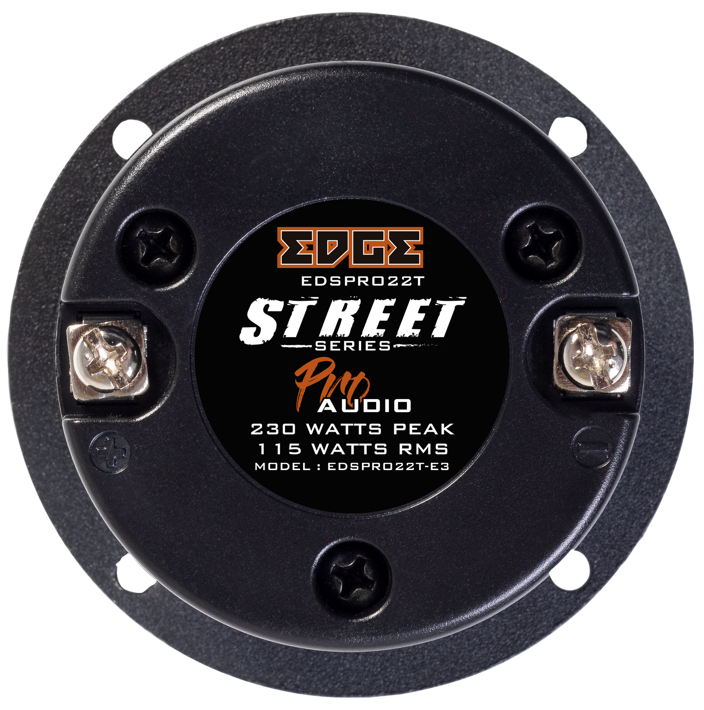 EDSPRO22T-E3 | EDGE Street Series 2.2 inch 115 watts Pro Audio Tweeters - Pair