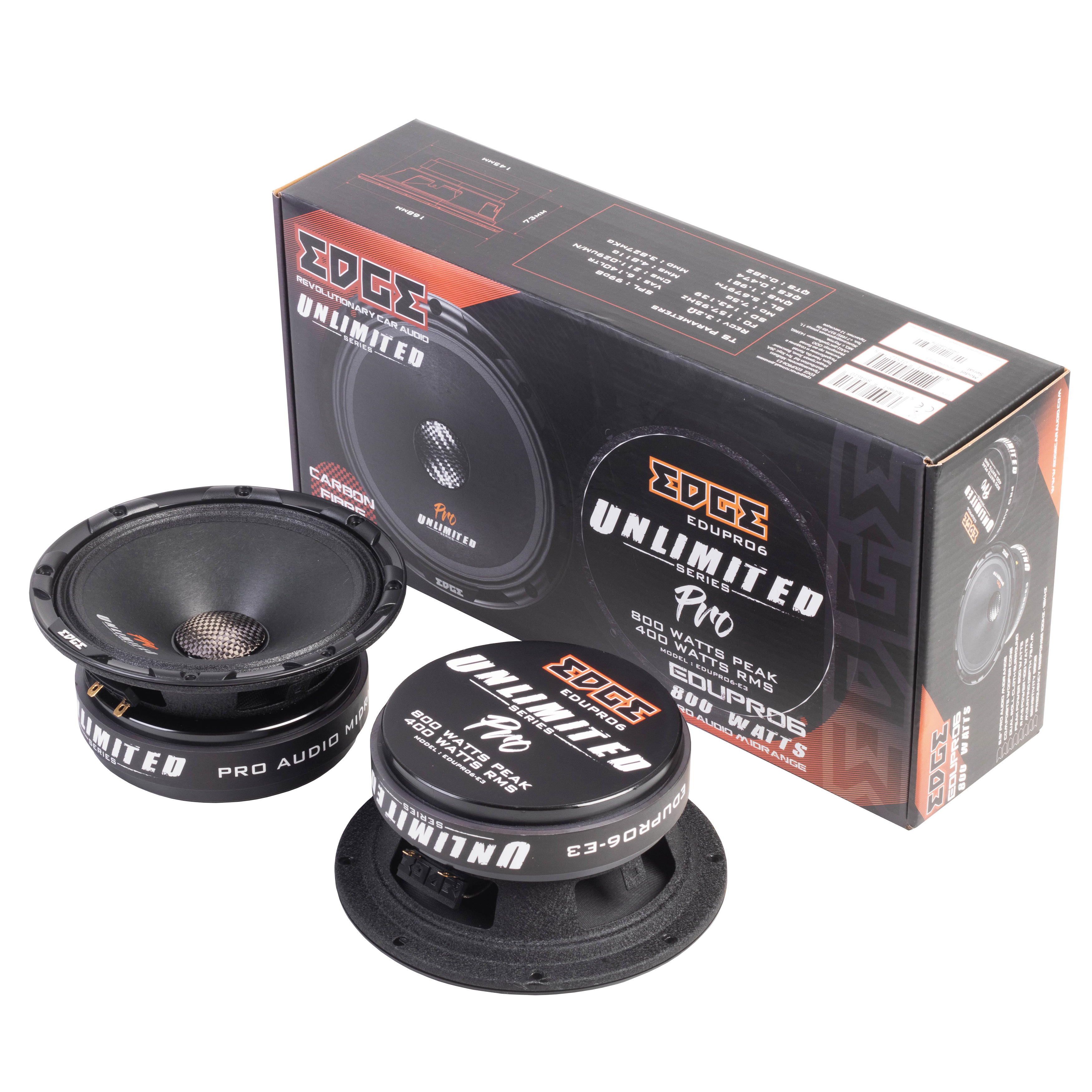 EDUPRO6SPL-E5 Pro Midrange Speaker – Edge Car Audio