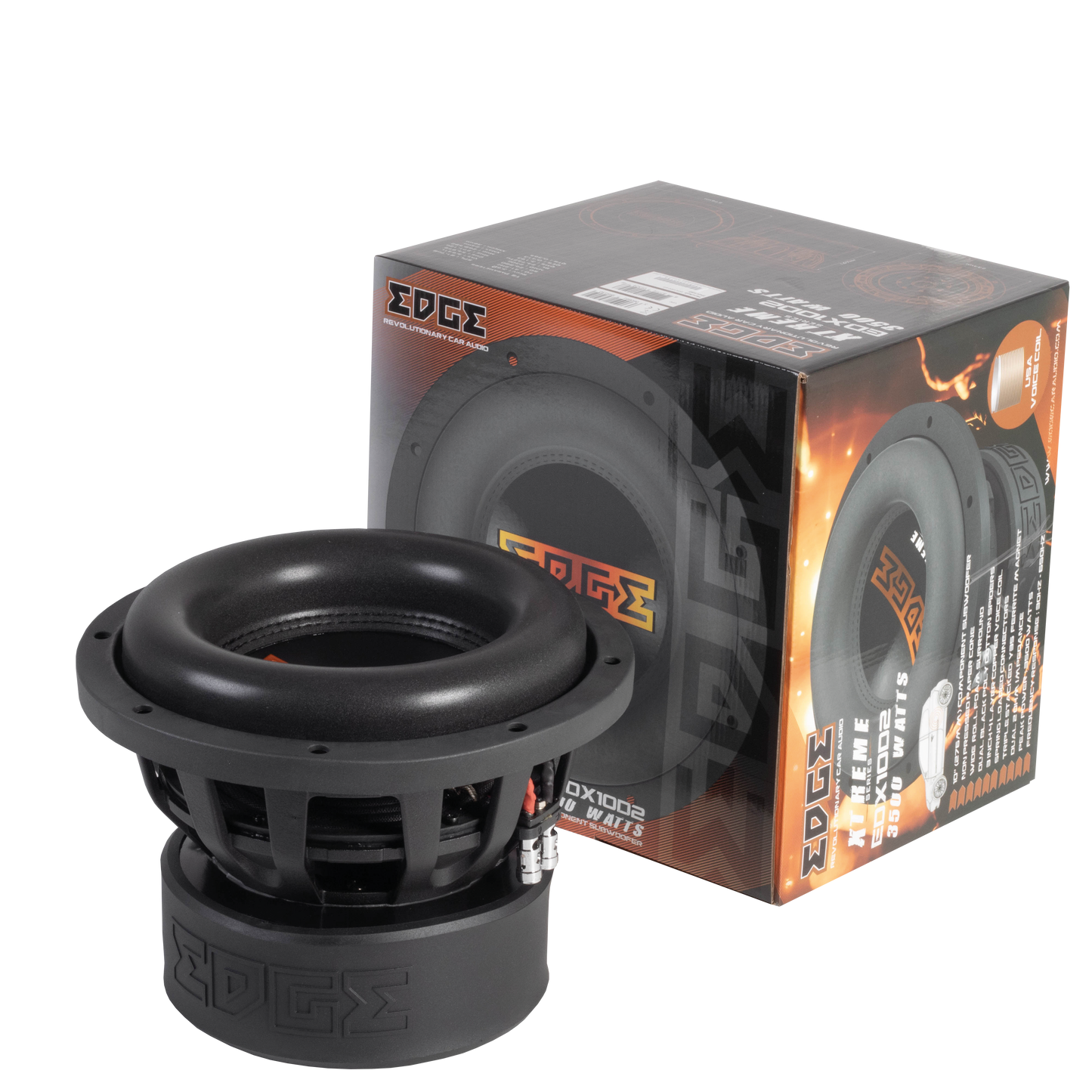 EDX10D2-E3 | EDGE Xtreme Series 10 inch 3000 watts Subwoofer