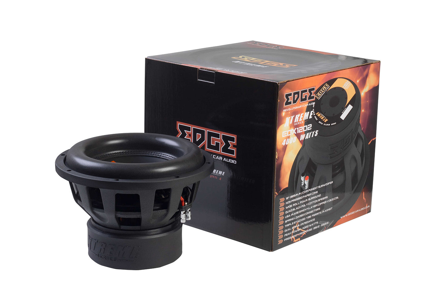 EDX12D2-E3 | EDGE Xtreme Series 12 inch 2000 watts Subwoofer