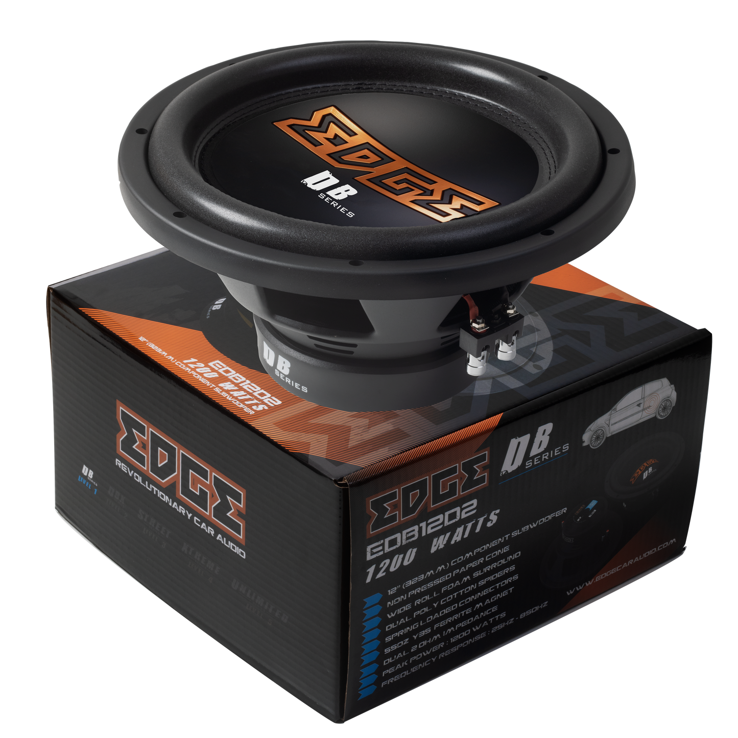 EDB12D2-E3 | EDGE DB Series 12 inch 1200 watts Subwoofer