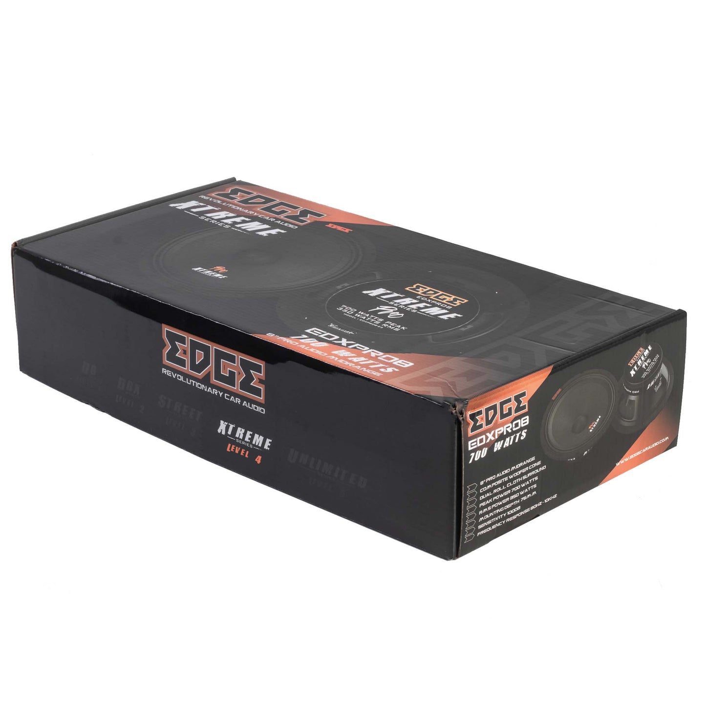 EDXPRO8-E3 | EDGE Xtreme Series 8 inch 700 watts 98dB Pro Audio Midrange Speaker - Pair