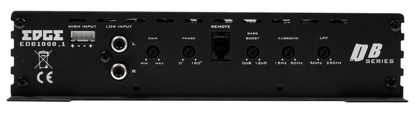 EDB1000.1D-E4 | EDGE DB Series Monoblock 2000 watts Amplifier