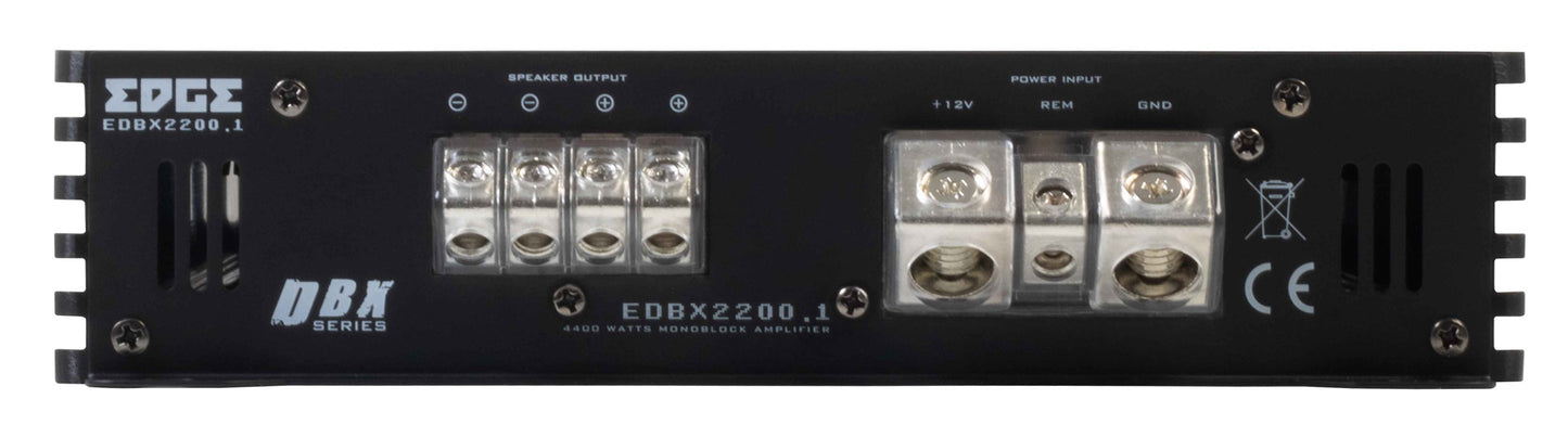 EDBX2200.1D-E4 | EDGE DBX Series Monoblock 4400 watts Amplifier