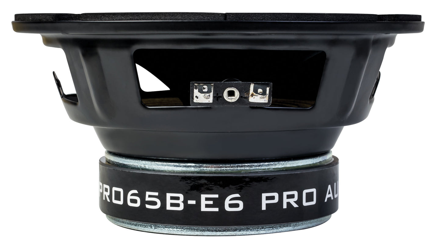 EDPRO65B-E6 | EDGE DB Series 6.5 inch 260 watts 92dB Pro Audio Midrange Speakers - Pair