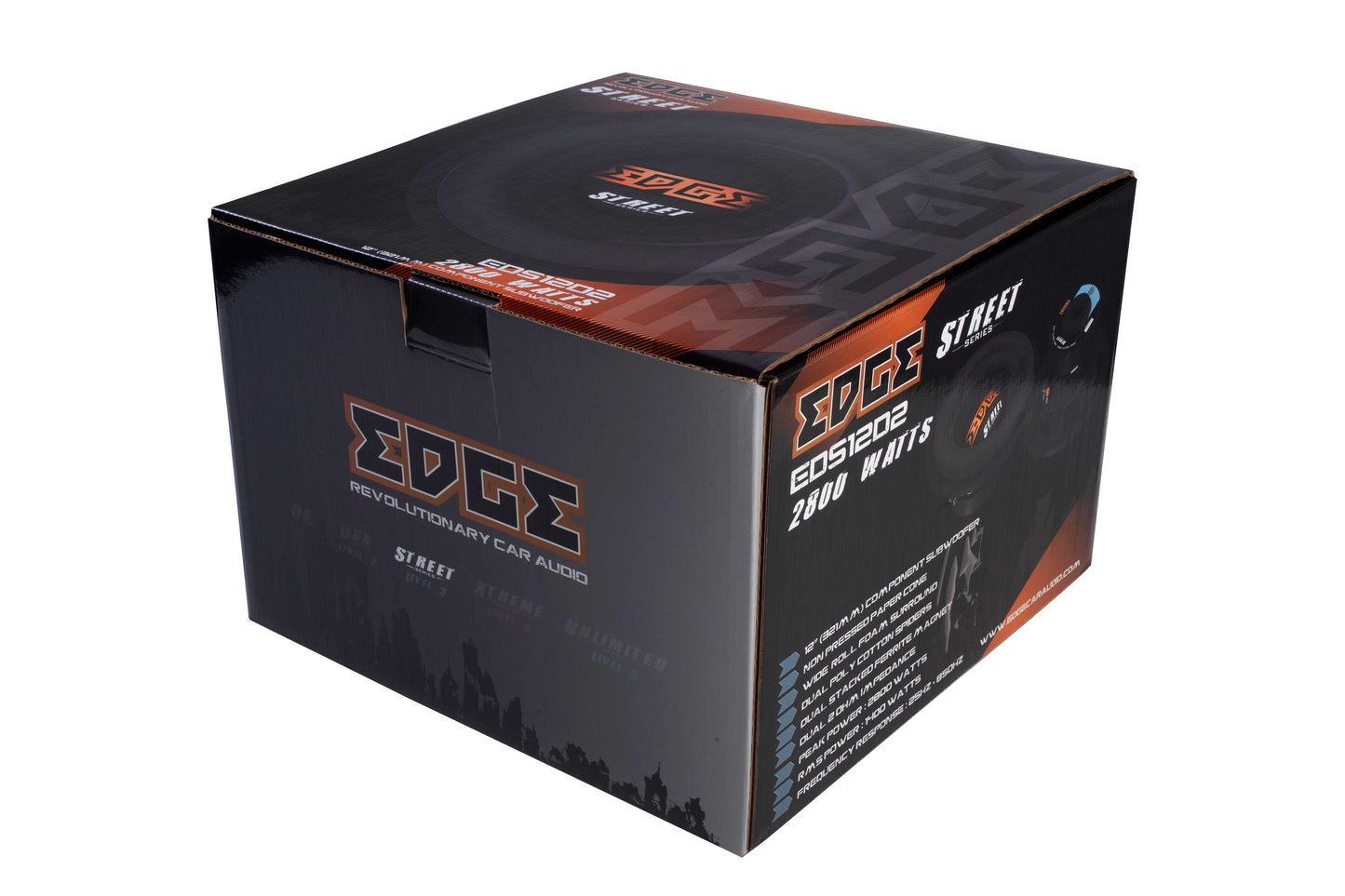 EDS12D2-E0 | EDGE Street Series 12 inch 2800 watts  Subwoofer