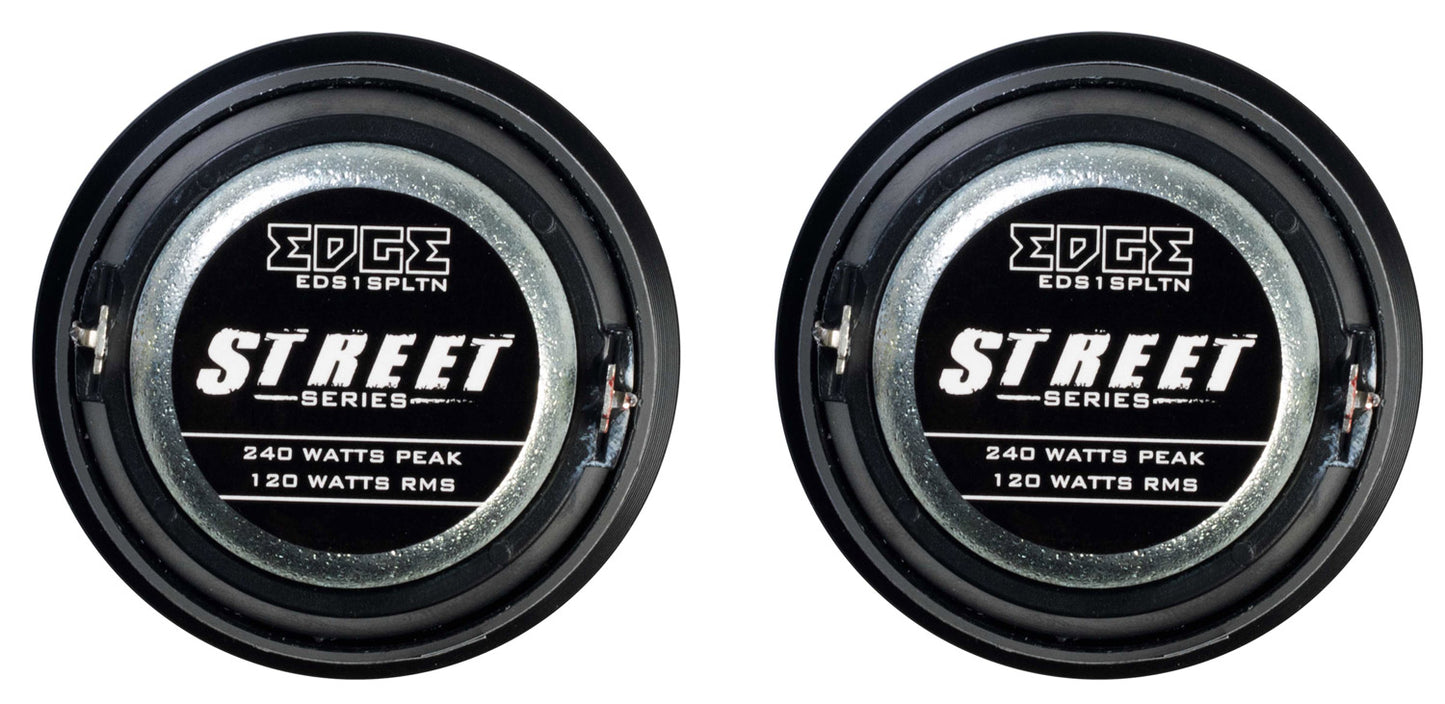 EDS1SPLTN-E1 | EDGE Street Series 1.9 inch 240 watts 98dB Titanium Dome Tweeters - Pair