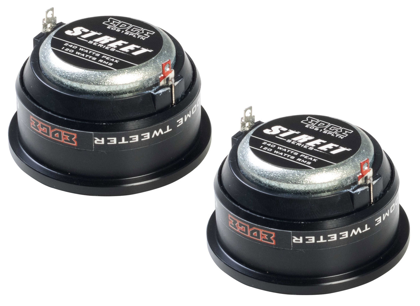 EDS1SPLTN-E1 | EDGE Street Series 1.9 inch 240 watts 98dB Titanium Dome Tweeters - Pair