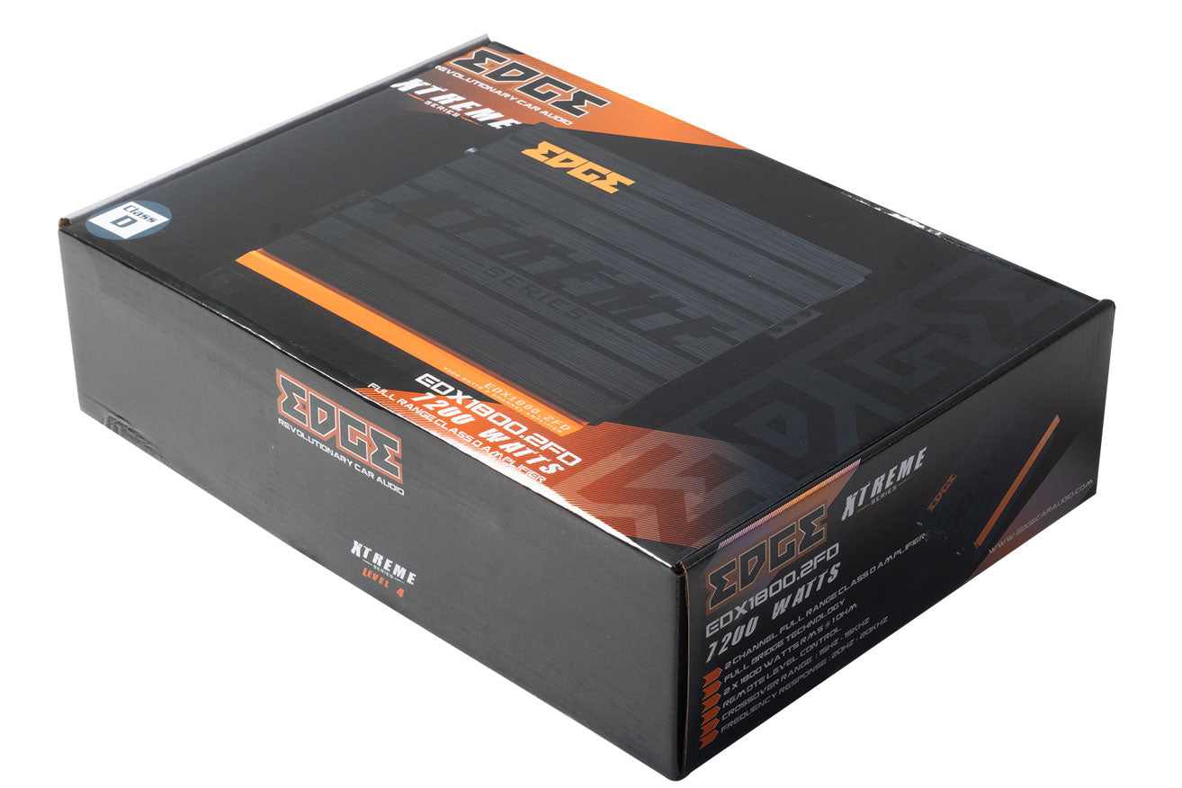 EDX1800.2FD-E0 | EDGE Xtreme Series 2 Channel 7200 watts Amplifier