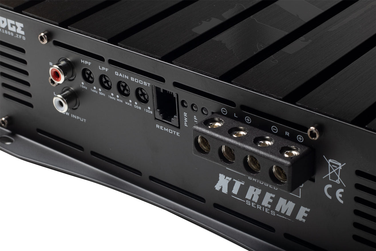 EDX1800.2FD-E0 | EDGE Xtreme Series 2 Channel 7200 watts Amplifier