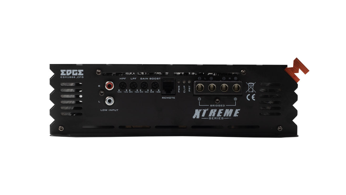 EDX1800.2FD-E0 | EDGE Xtreme Series 2 Channel 7200 watts Amplifier