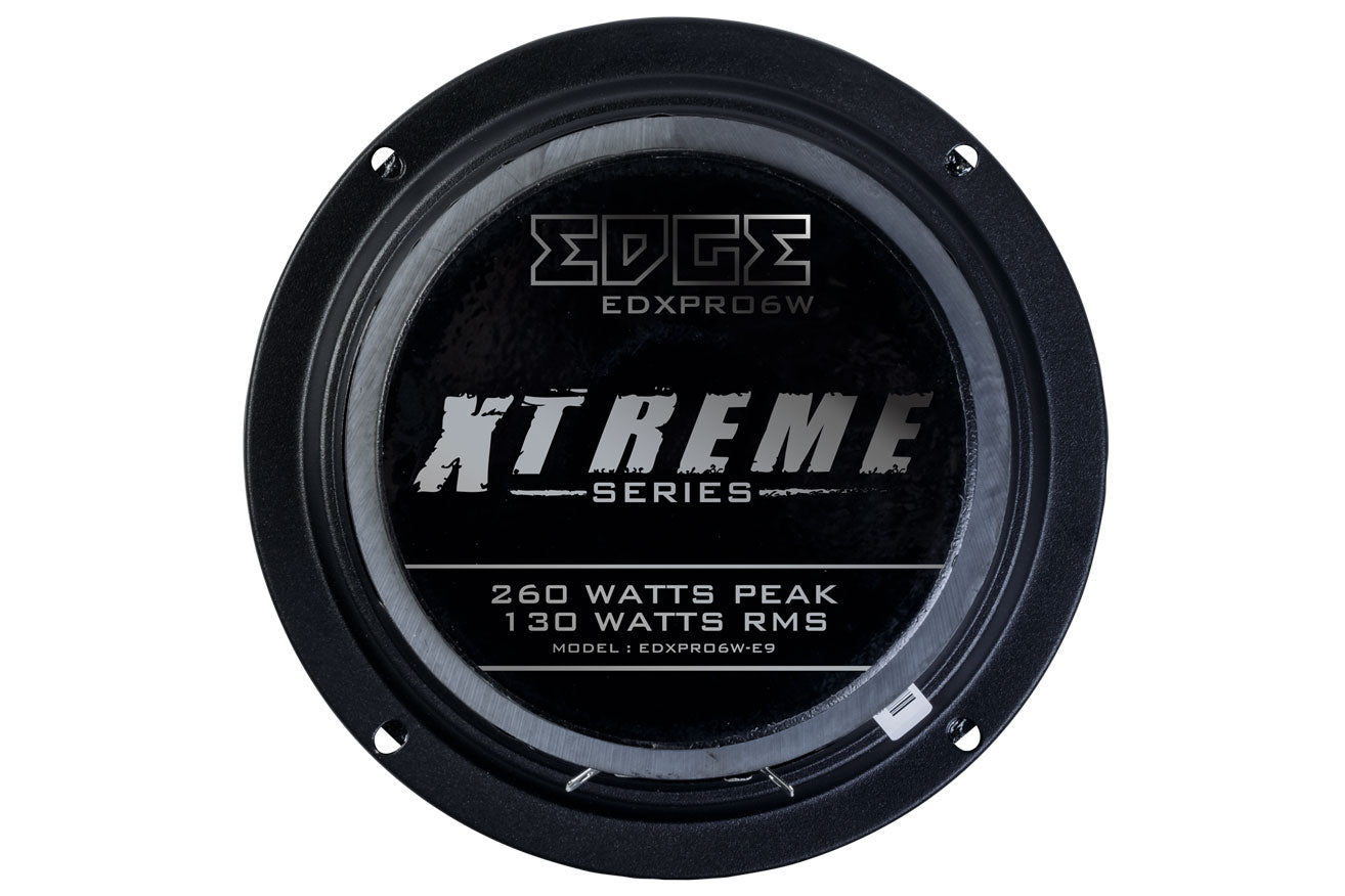 EDXPRO6W-E9 | EDGE Xtreme Series 6.5 inch 240 watts 94dB Pro Audio Midrange Speakers - Pair