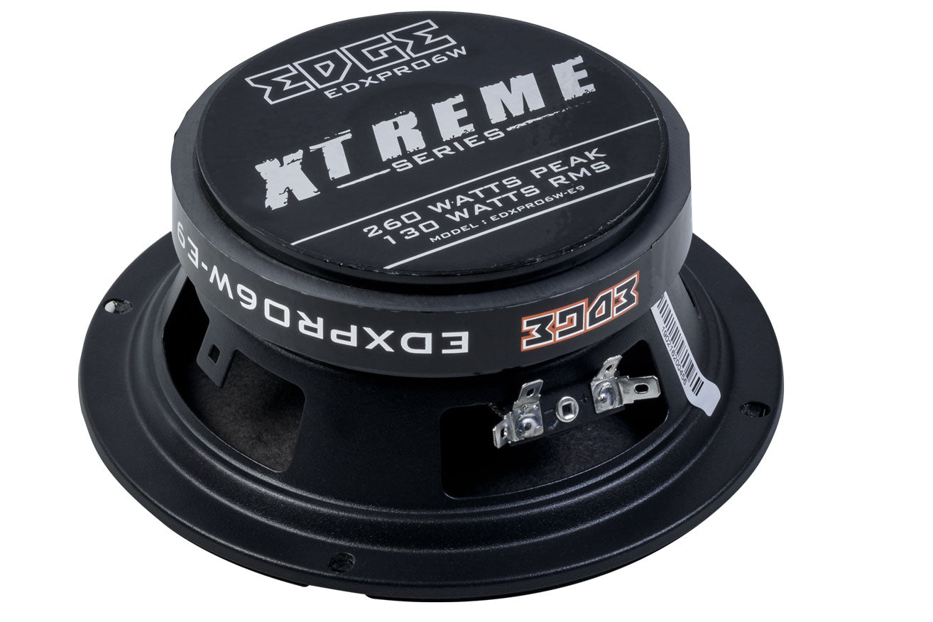 EDXPRO6W-E9 | EDGE Xtreme Series 6.5 inch 240 watts 94dB Pro Audio Midrange Speakers - Pair