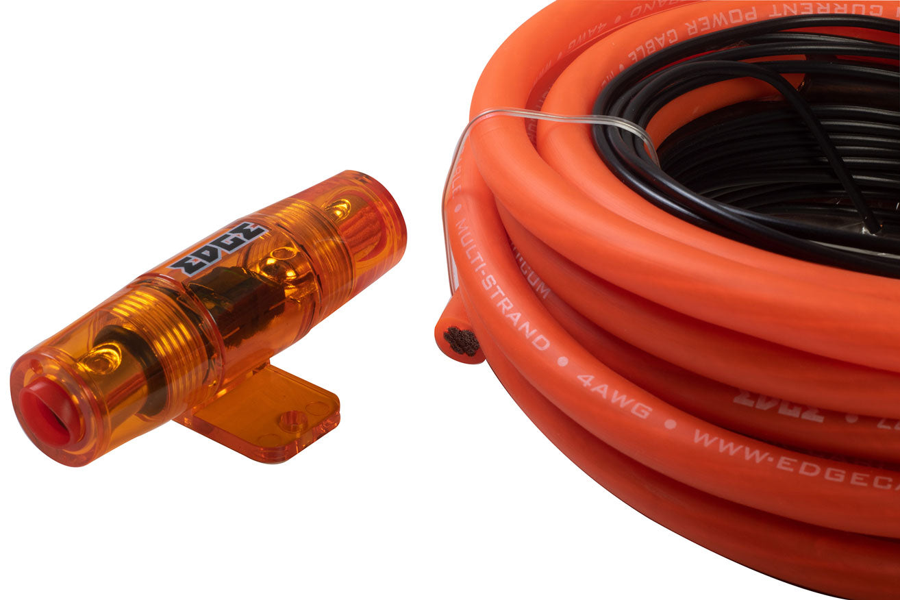 EDC-PK400 | EDGE 4AWG Amplifier Wiring Kit