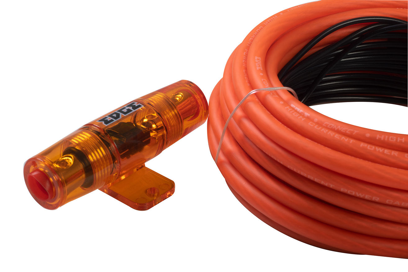 EDC-PK800 | EDGE 8AWG Amplifier Wiring Kit