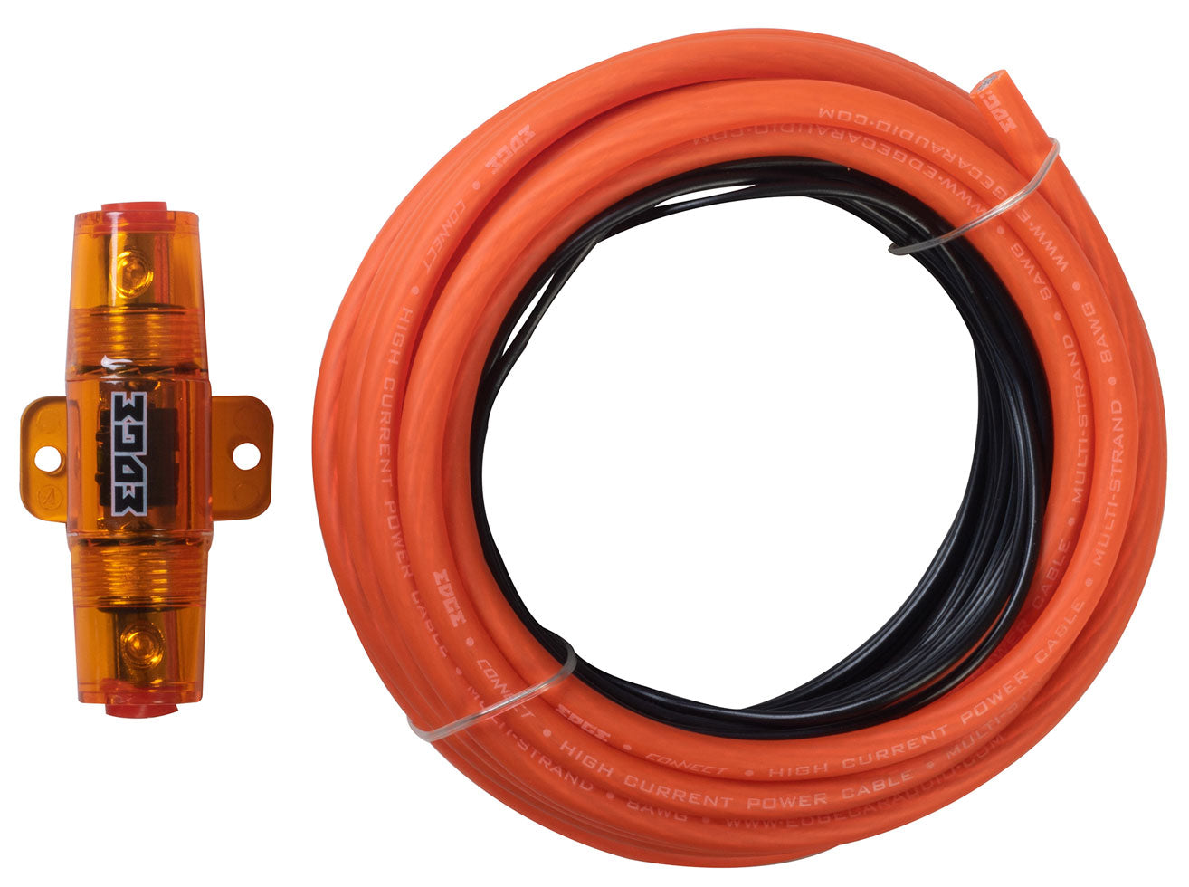 EDC-PK800 | EDGE 8AWG Amplifier Wiring Kit