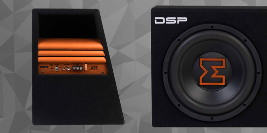 Test of the active Edge EDBX12ADSP-E3 subwoofer with built-in DSP and smartphone control
