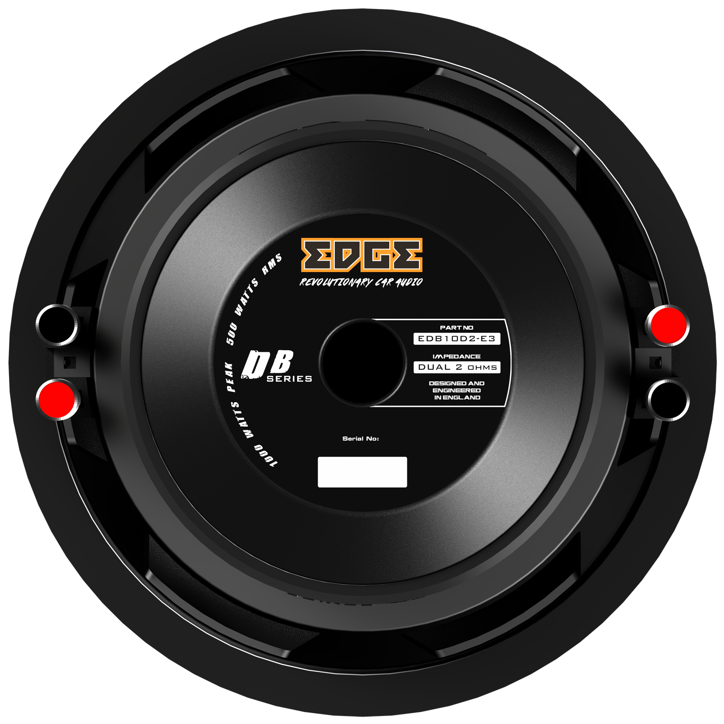 EDB10D2-E3 | EDGE DB Series 1000 Watts Subwoofer