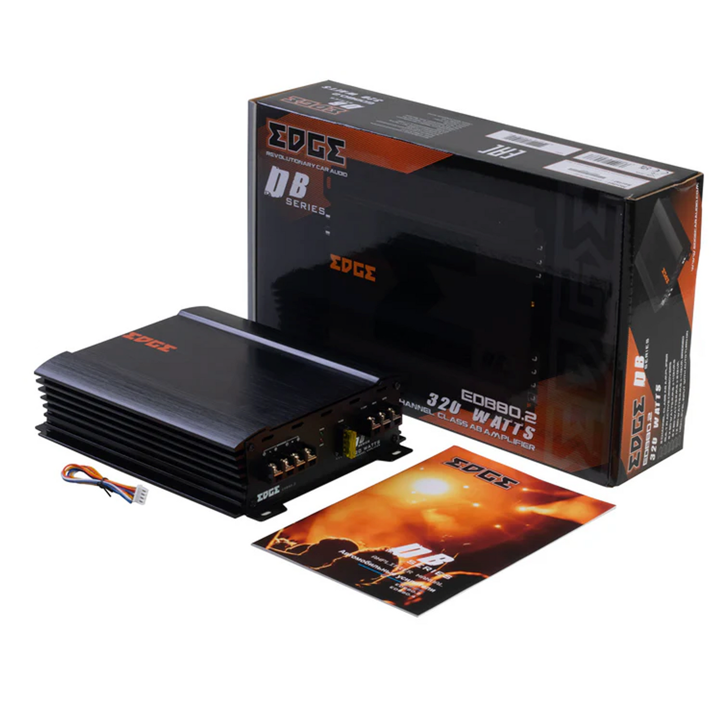 EDB80.2LITE-E2 | EDGE DB Series 2 Channel 320 watts Amplifier