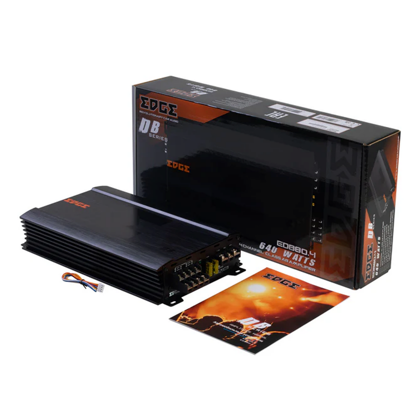 EDB80.4LITE-E2 | EDGE DB Series 4 Channel 640 watts Amplifier