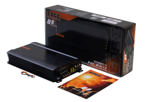 EDB80.4LITE-E2 | EDGE DB Series 4 Channel 640 watts Amplifier