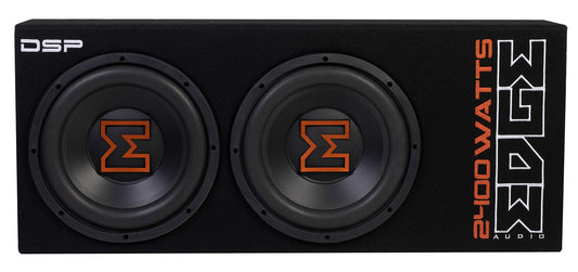 EDBX12TA-E2 | EDGE DBX Series Twin 12 inch 2400 watts Active Bass Enclosure DSP