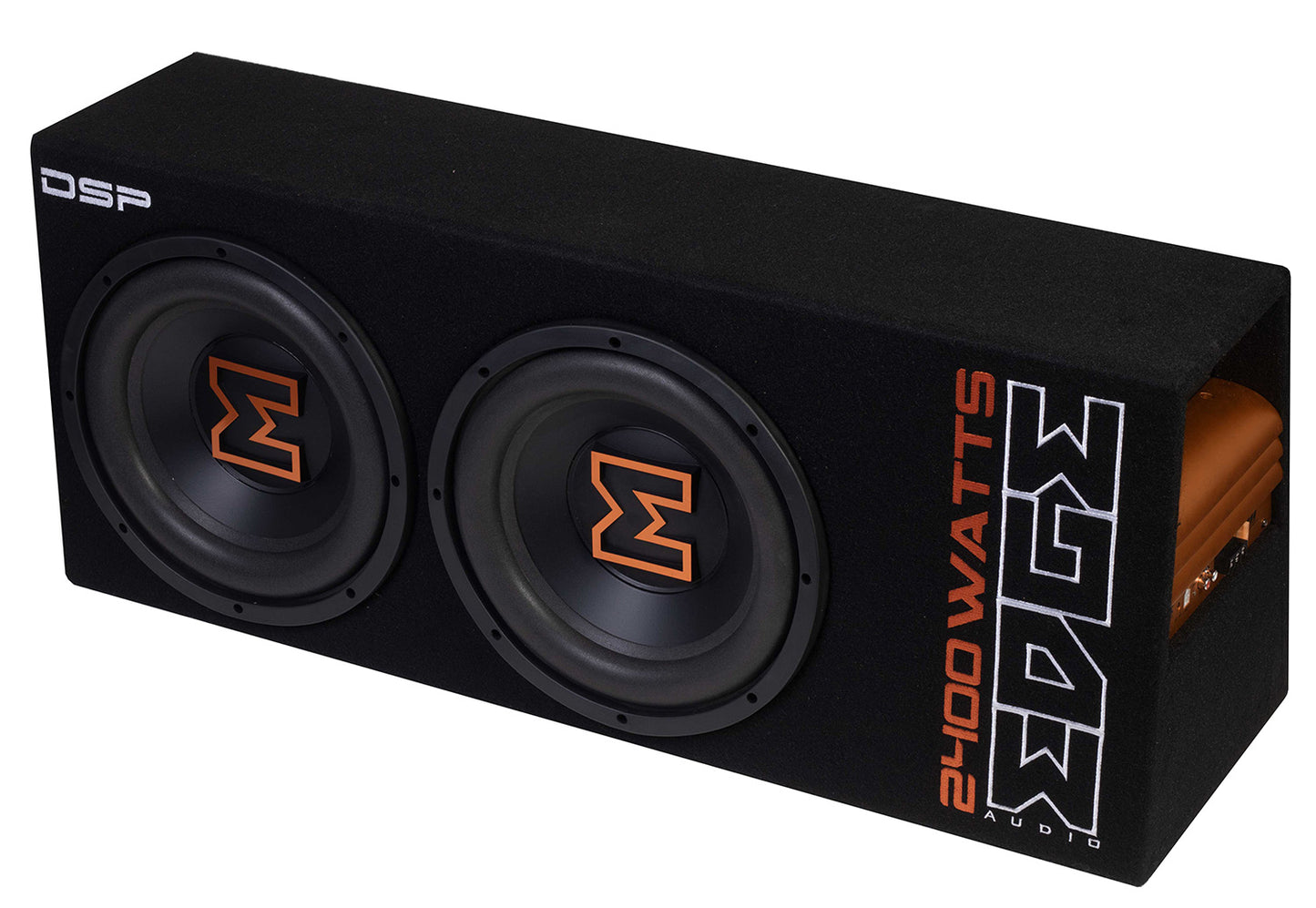 EDBX12TA-E2 | EDGE DBX Series Twin 12 inch 2400 watts Active Bass Enclosure DSP