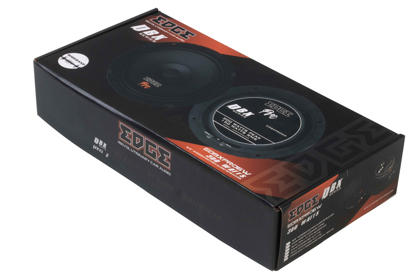 EDBXPRO6W-E0 | EDGE DBX Series 6 inch 300 watts Pro Audio Midrange Speakers - Pair
