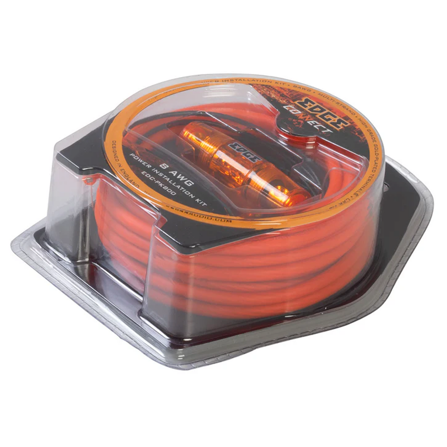 EDC-PK800 | EDGE 8AWG Amplifier Wiring Kit