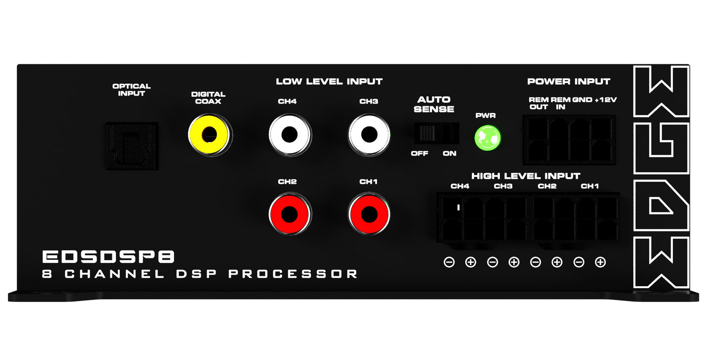 EDS8DSP-E3: EDGE Street Series 8 Channel DSP Processor