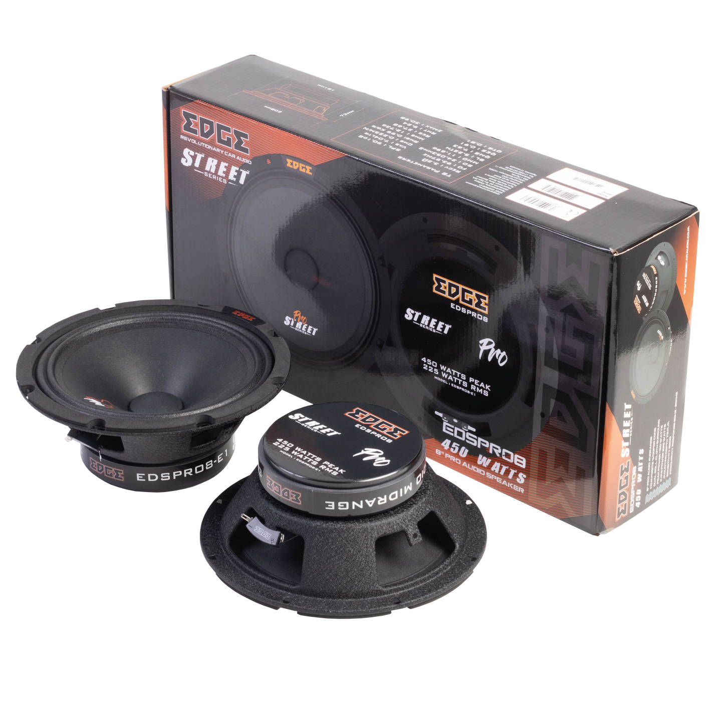 EDSPRO8-E3 | EDGE STREET Series 450 watts Pro Audio Midrange Speaker