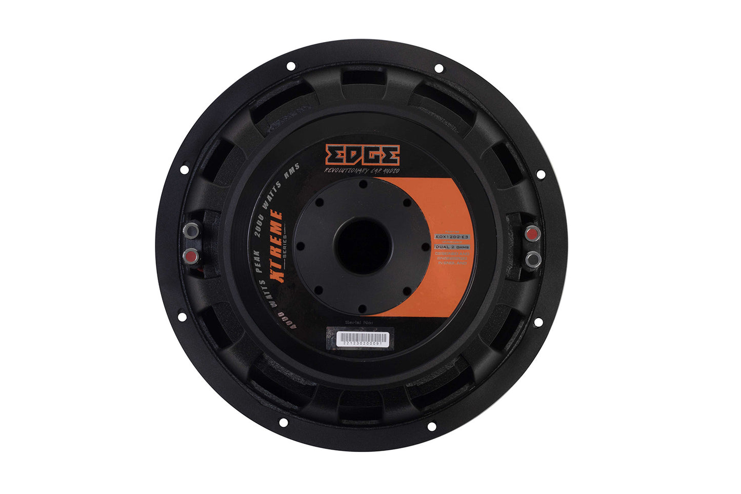 EDX12D2-E3 | EDGE Xtreme Series 12 inch 2000 watts Subwoofer