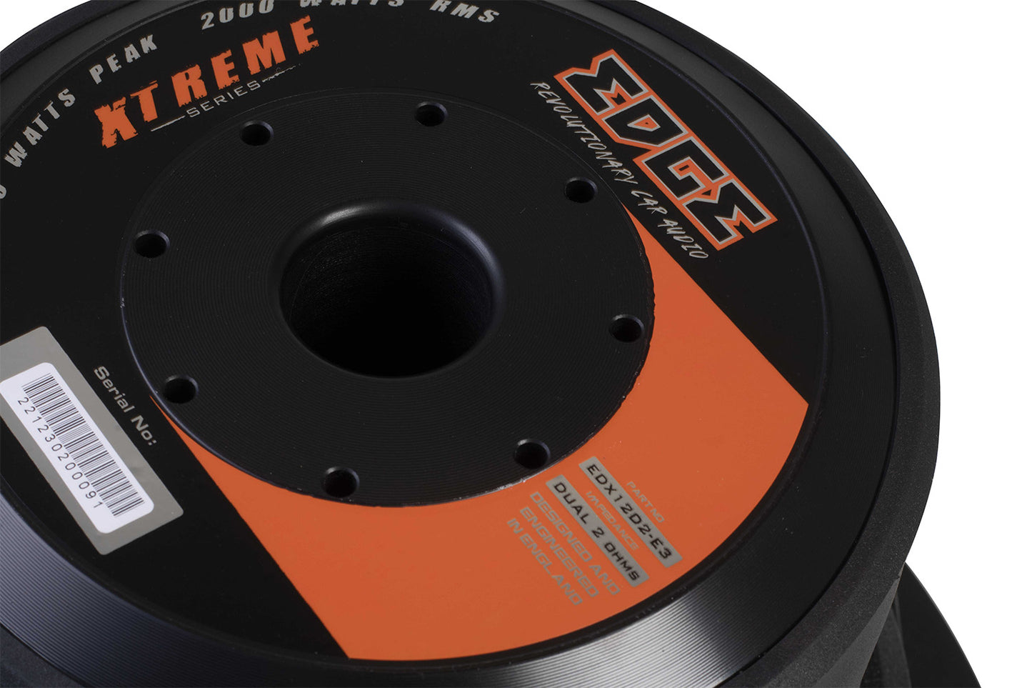 EDX12D2-E3 | EDGE Xtreme Series 12 inch 2000 watts Subwoofer