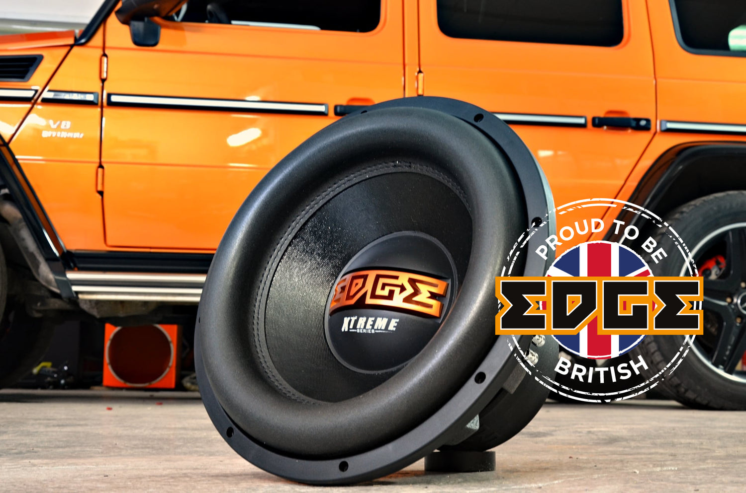 EDGE Pro Midrange Car Speakers 6.5 inch 600 Watt Max VIBE Car Audio- Pair  loud
