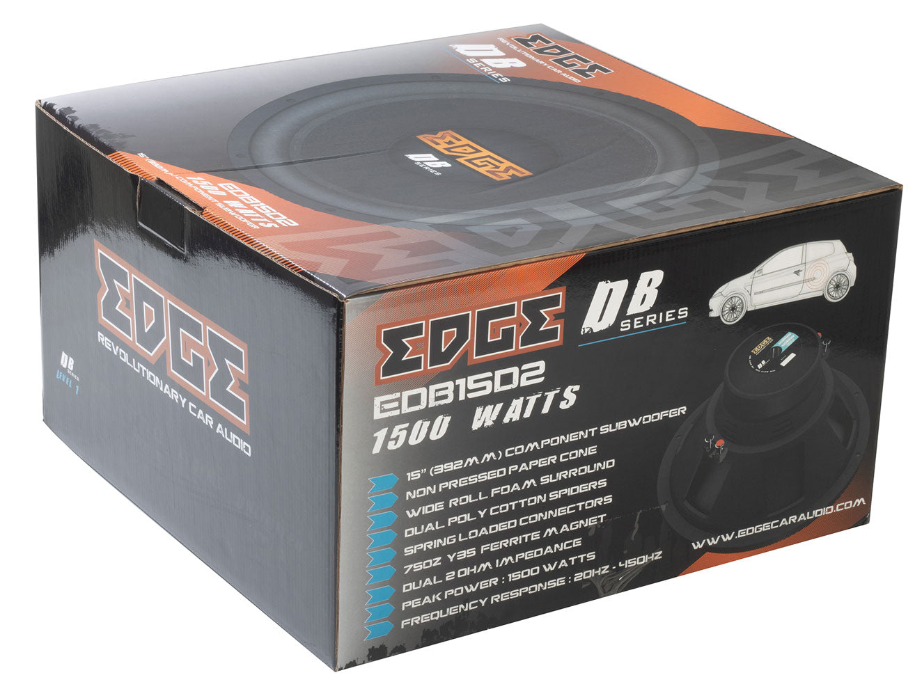 EDB15D2-E0 | EDGE DB Series 15 inch 1500 watts Subwoofer