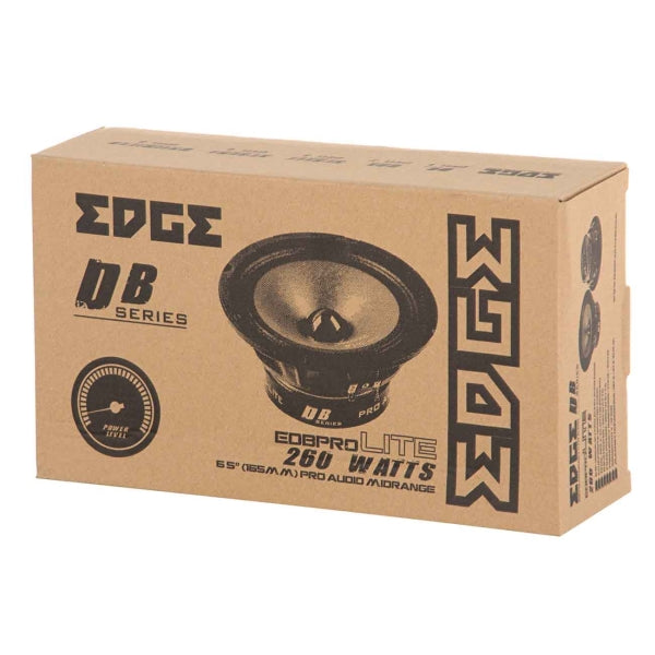 EDBPRO6LITE | EDGE DB Series 6.5 inch 260 watts 94dB Pro Audio Midrange Speakers - Pair
