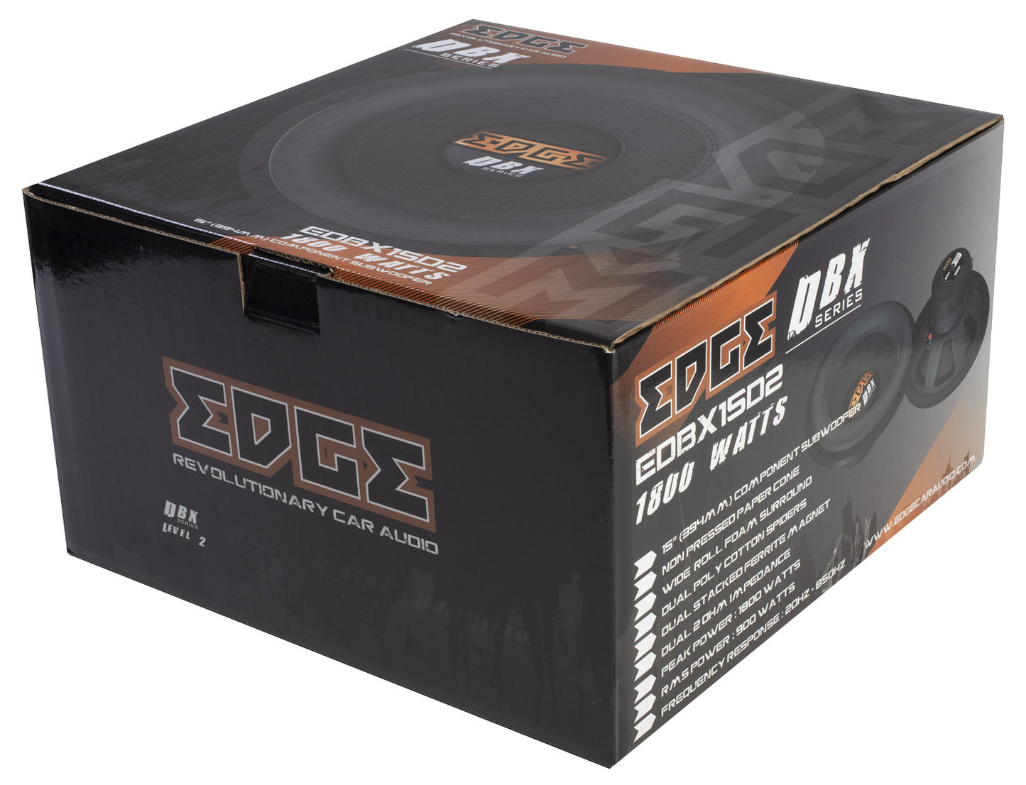 EDBX15D2-E0 | EDGE DBX Series 15 inch 1800 watts Subwoofer