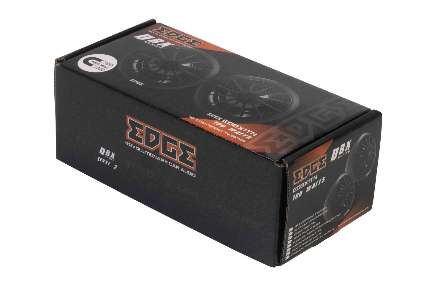 EDBX1TN-E1 | EDGE DBX Series 1.9 inch 140 watts Component Tweeters - Pair