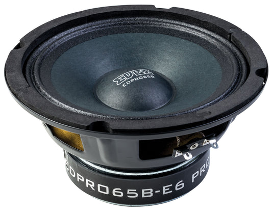 EDPRO65B-E6 | EDGE DB Series 6.5 inch 260 watts 92dB Pro Audio Midrange Speakers - Pair