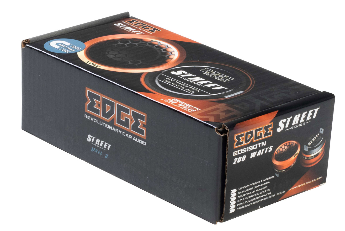 EDS1SQTN-E1 | EDGE Street Series 1.9 inch 200 watts 96dB Silk Dome Tweeters - Pair