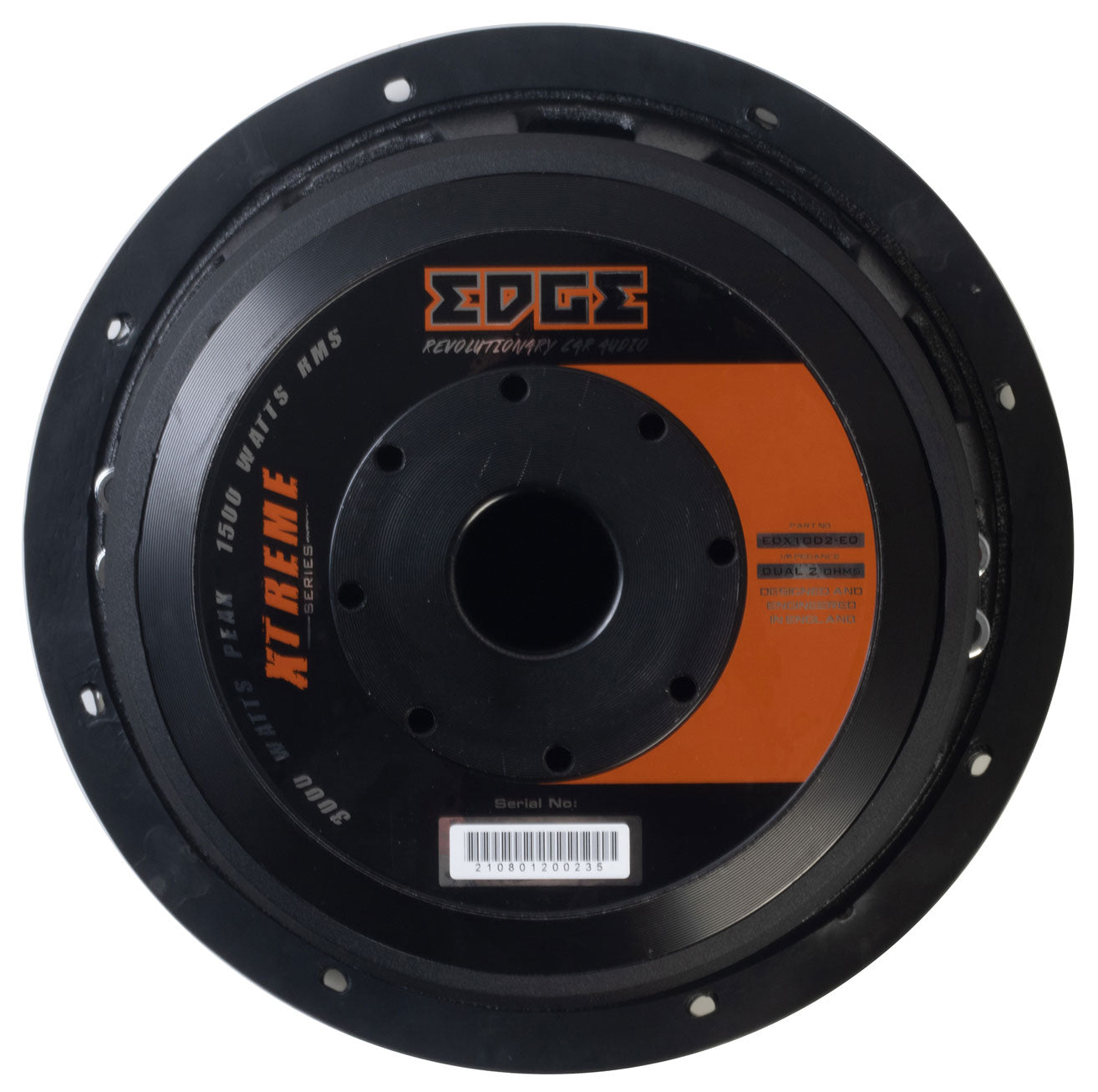 EDX10D2-E0 | EDGE Xtreme Series 10 inch 3000 watts Subwoofer