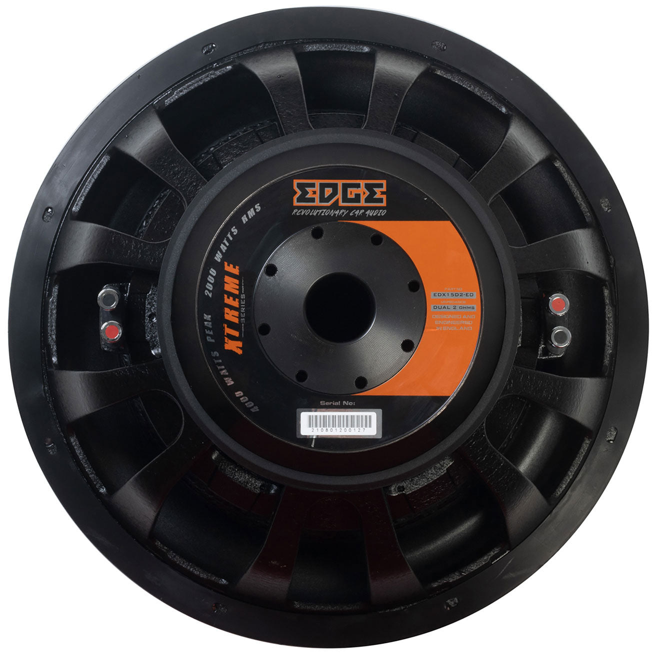 EDX15D2-E0 | EDGE Xtreme Series 15 inch 4000 watts Subwoofer